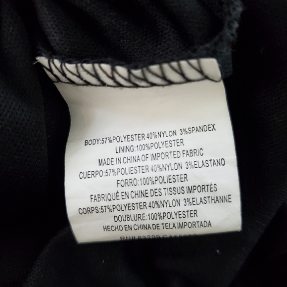 Onyx Nite Sparkly Black Cocktail Dress - Picture 6 of 7